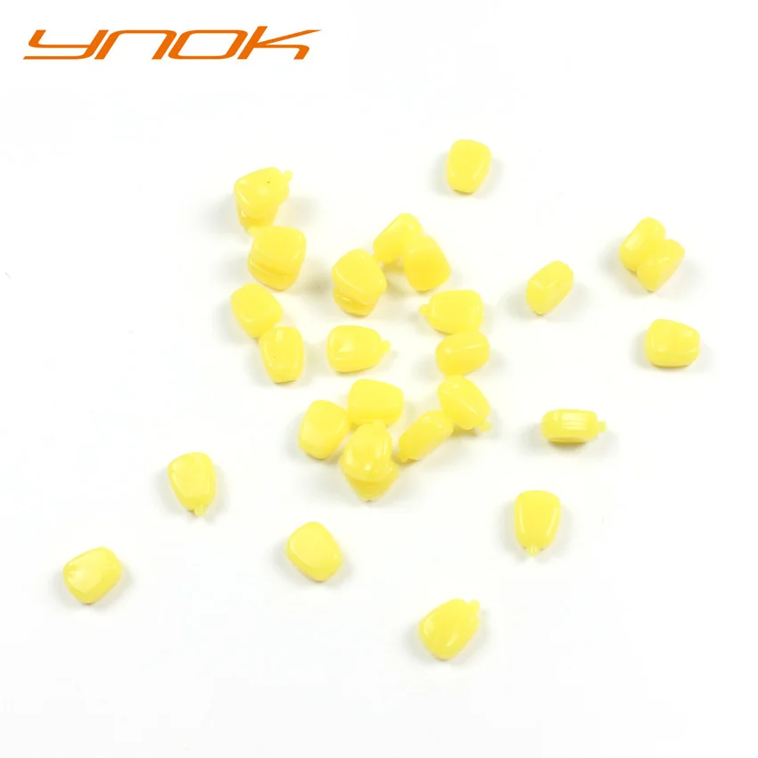 

200pcs/lot 9mm-0.4g Carp Fishing Lures Bait Soft Bionic Corn Bait fishing tackle