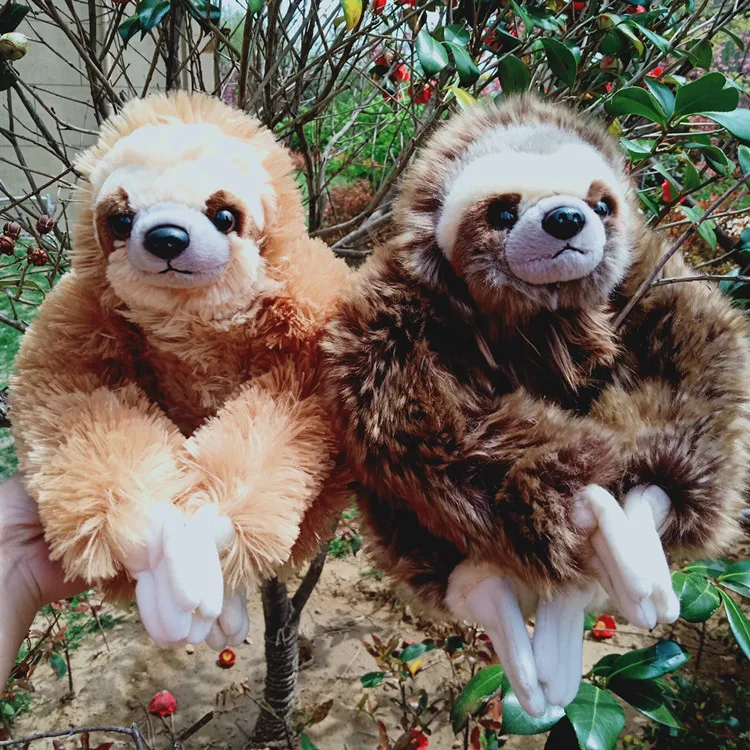 three toed sloth stuffed animal