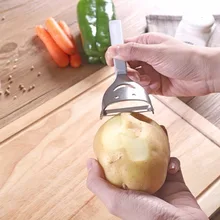 

Multi-functional Stainless Steel Fruits Peeler Potato Vegetables Peeling Julienne Cutter Julienne Peeler Knife Kitchen Tool