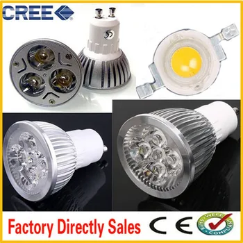 

10X Free shipping High power CREE Led Lamp Dimmable GU10 9W 12W 15W 85-265V Led spot Light Spotlight led bulb downlight lighting