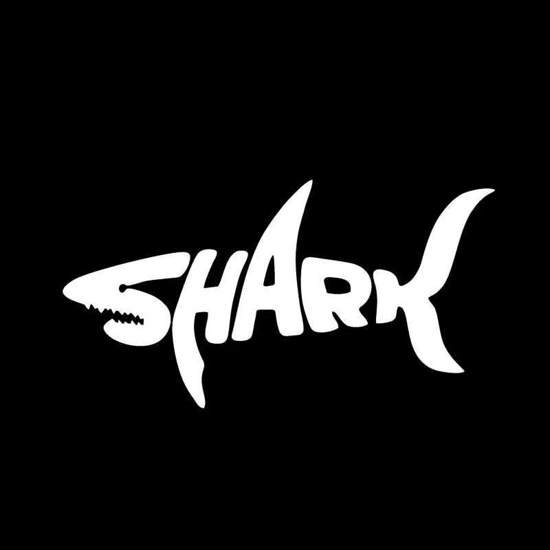 HotMeiNi 17 см x 9 Стильные наклейки в виде акул для автомобиля акул|car sticker|stickers covershark