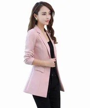 Blazer Feminino Manga Longa New Full Flying Roc 2019 Hot Sale Woman Sleeve Blazer Office Jacket Casual Fashion Style Clothing