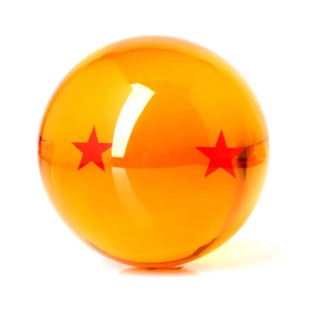 Acrylic Dragon Ball Z Stars Replica Crystal Ball For 76mm Large 2 Stars Toy Balls Aliexpress
