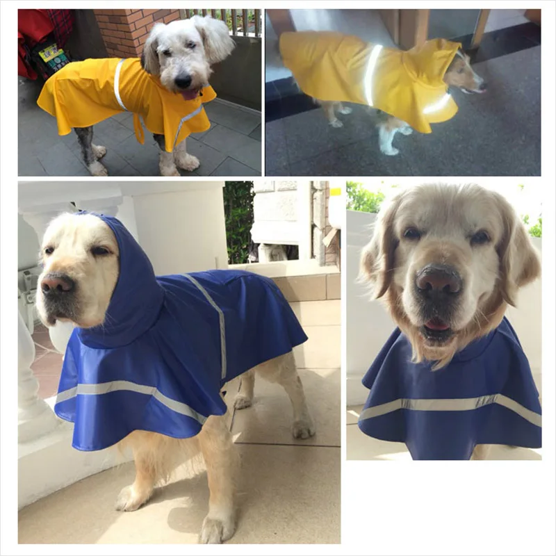 Dog raincoat waterproof