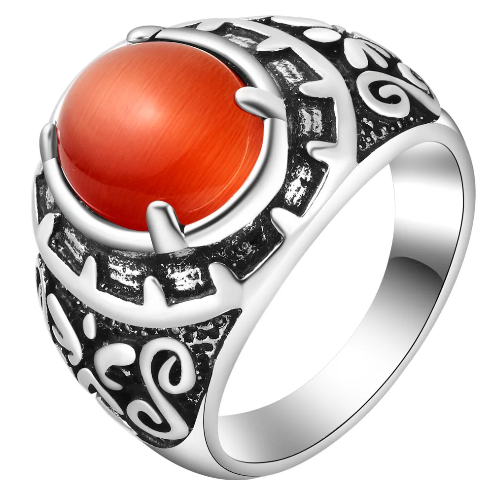Женское кольцо из серебра 925 пробы с искусственным драгоценным камнем|gemstone wedding
