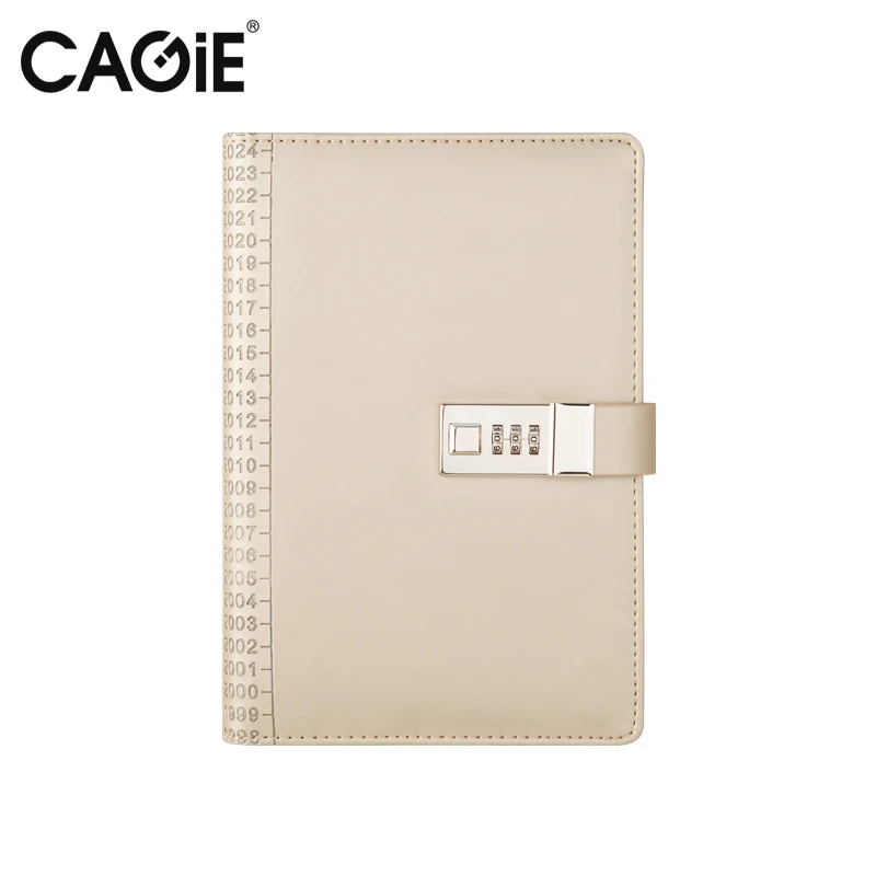 Кожа Журнал Cagie блокировочный блокнот Vintager кожа Filofax A5 планировщик