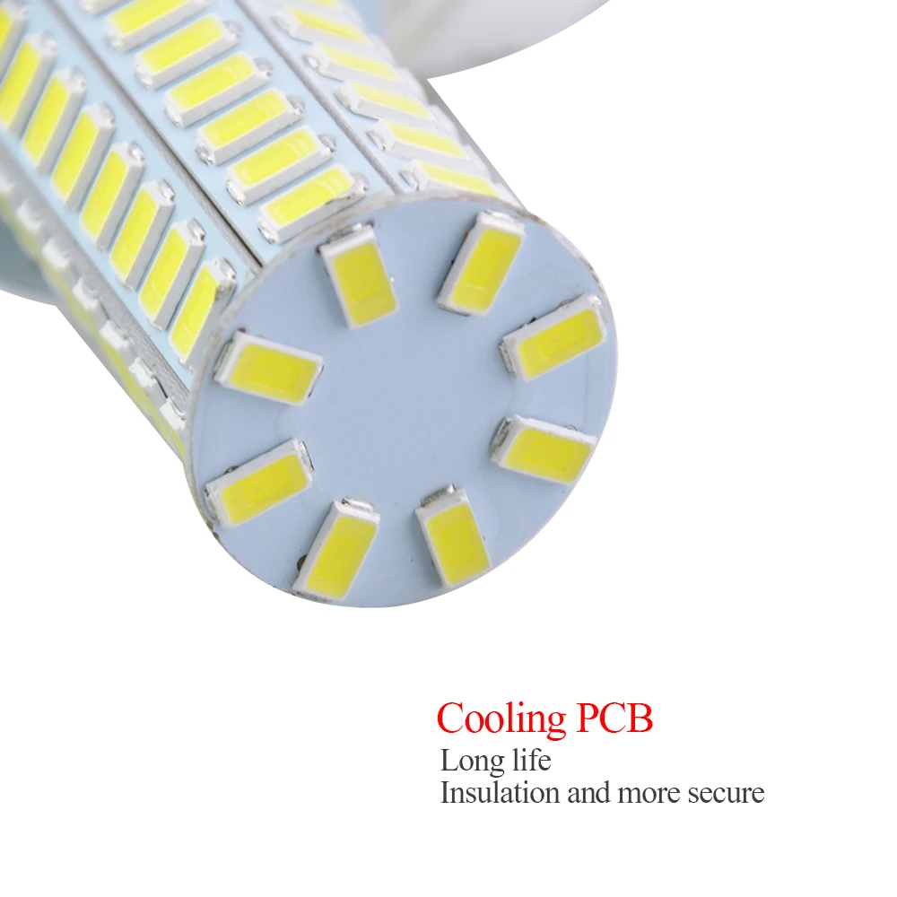 E27 / E14 5736 SMD ярче чем 5730 5733 Светодиодная лампа кукуруза 3 Вт 5 7 9 12 15 лампочка 220 в 230 240