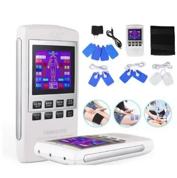 

Tens Multi-Function Electric Massager Cupping Acupuncture Dual Frequency Physiotherapy Massage Machine EMS Muscle Stimulator