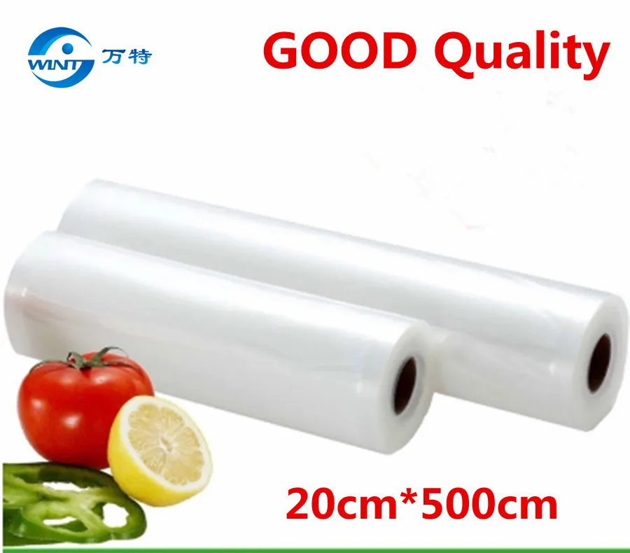 

20cm*500cm,home vacuum food packing Bags,Hot Sale Keep food fresh Food Storage Bags Sealing Sealer Rolls