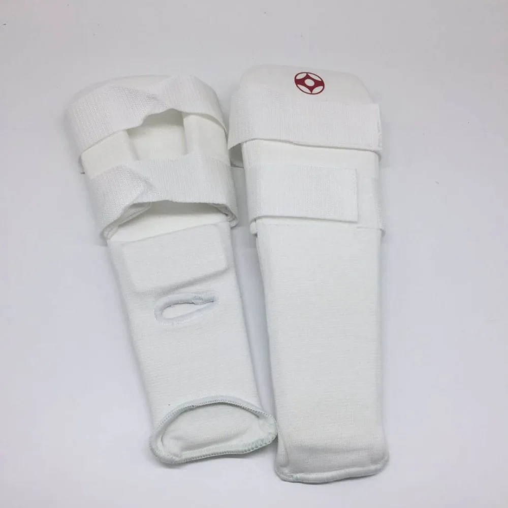 SINOBUDO kyokussinkai каратэ Защита ног Kyokushin шашлык защита кикбоксинг хвостовик белые