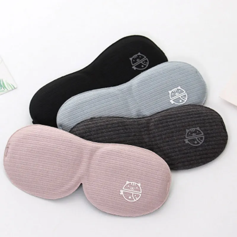 

Atomus Sleeping Eye Mask 3d Sponge Shading Eyepatch Breathable Portable Blindfold Travel Cute Eyeshade Cover