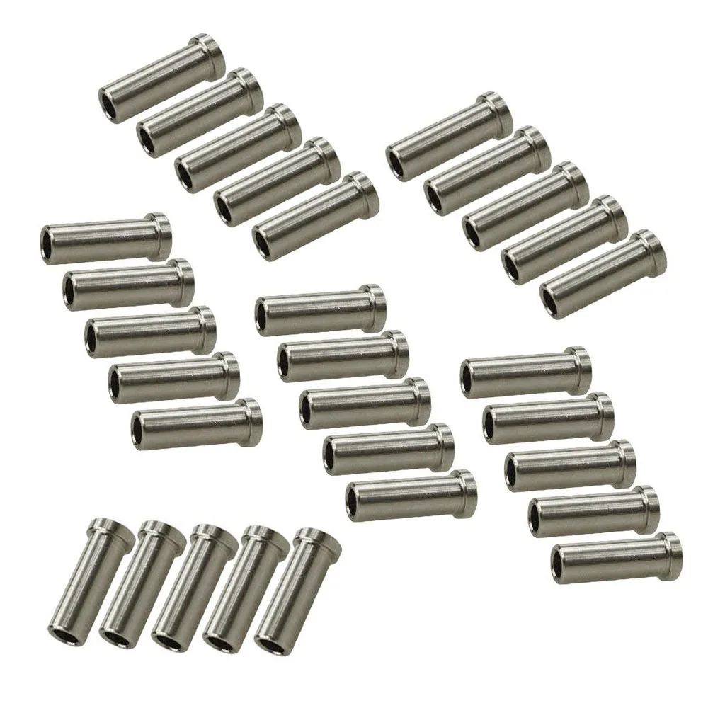 Details about   100x T316 Stainless Steel Protector Sleeve Kit for 1/8" & 3/16" Cable Railing US 