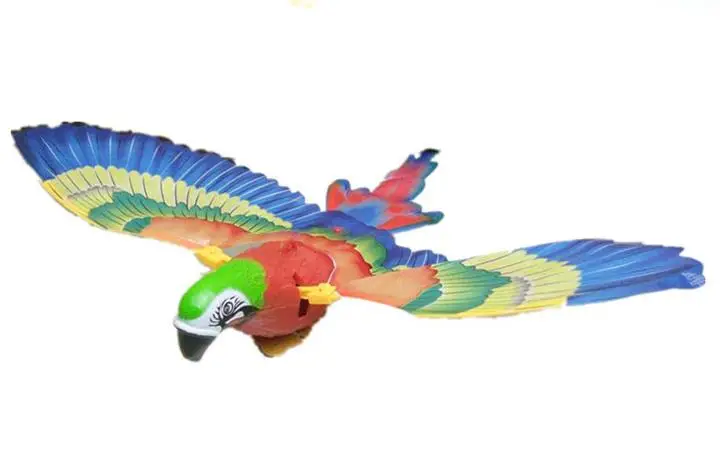 Новинка флэш-Моделирование Электрический Летающий орел птица вращающиеся интерактивные игрушки для детей