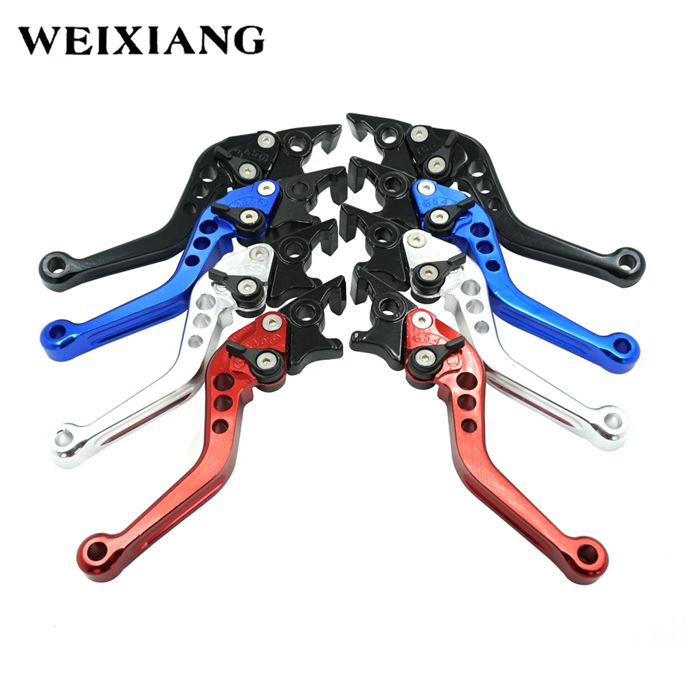 Motorcycle CNC Aluminum Adjustable Brake Levers Adjuster ATV Front Rear