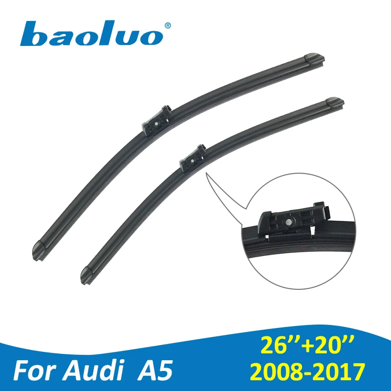 baoluo windshield wiper blades for audi a5 coupe cabriolet sportback 2008 2017 soft natural baoluo windshield wiper blades for audi a5 coupe cabriolet sportback 2008 2017 soft natural