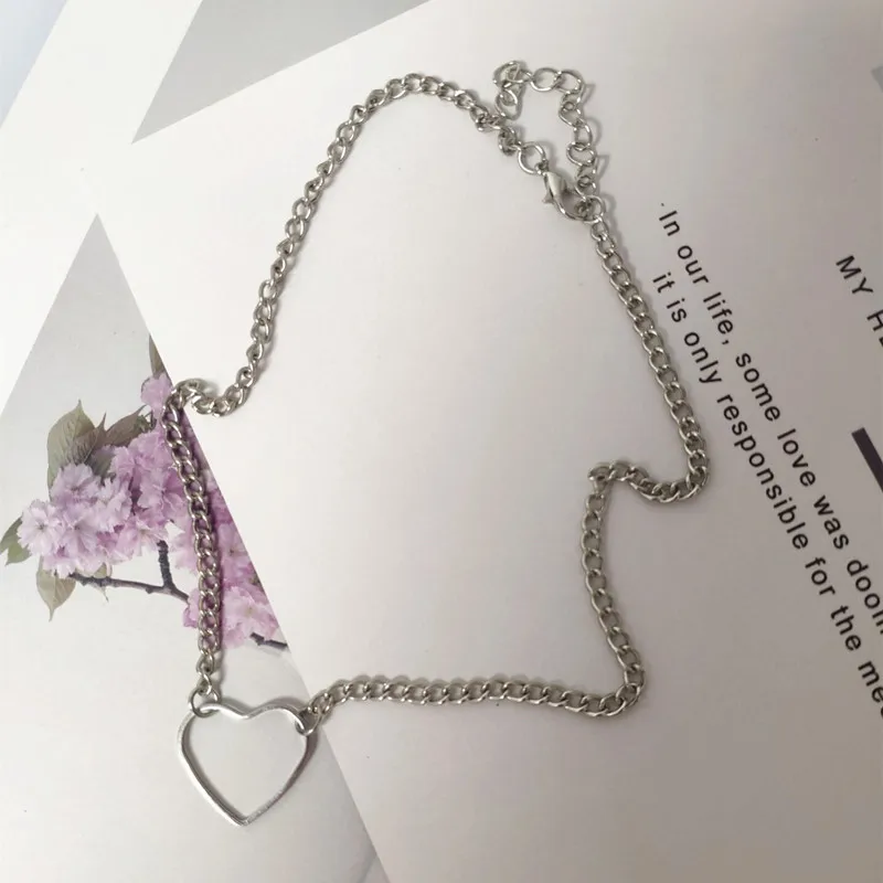 Ожерелье из нержавеющей стали для женщин, модное ювелирное изделие, очаровательные подарки для лучшего друга, Трендовое ожерелье-чокер с кулоном