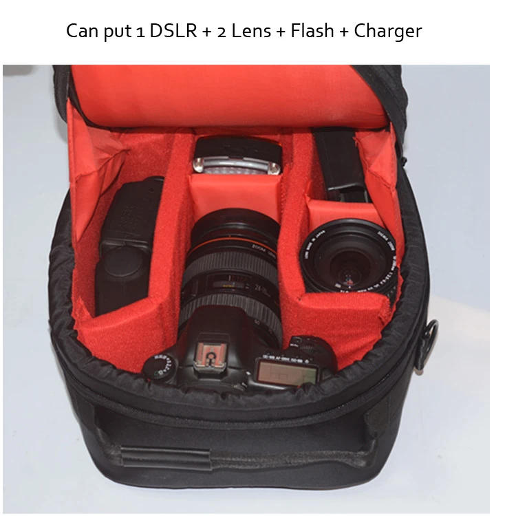 Small camera backpack bag 14