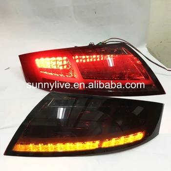

2006-2013 Year LED Tail Light For Audi TT LED Rear lamp Dark Red Color SN