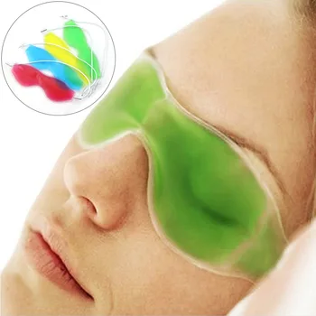 

New Arriv Gel Eye Mask Cold Pack Warm Hot Ice Cool Soothing Tired Eyes Headache Pad