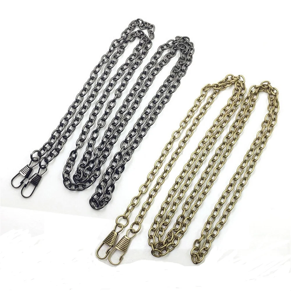 

O Type 120cm Accessories for Bags Metal Chain Purse Buckles Shoulder Bags Straps Shoulder Crossbody Bag Parts