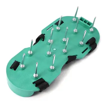 

1pair Grass Spiked Gardening Walking Revitalizing Lawn Aerator Sandals Shoe for Construction Industry