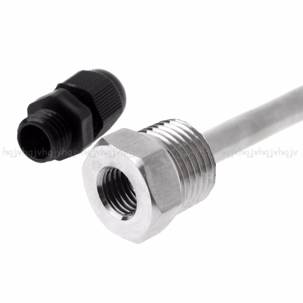 Резьба из нержавеющей стали Thermowell 30 200 мм резьба 304 1/2 дюйма BSP G для датчика