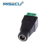 100pcs 2.1 x5.5MM Female Jack DC Power Adapter BNC Connector for CCTV system