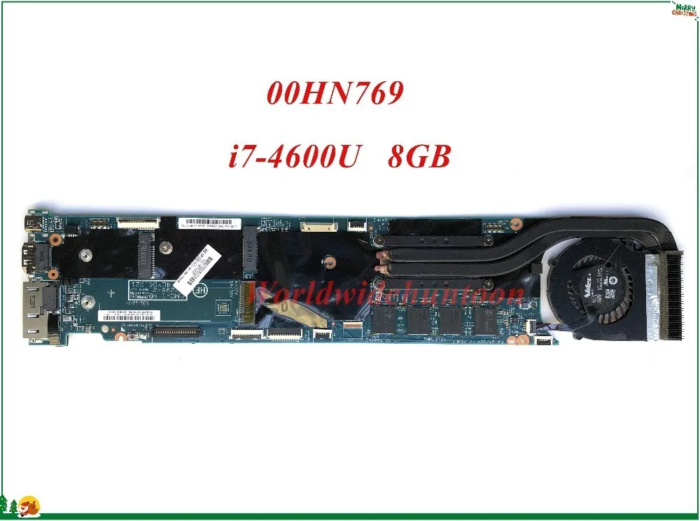 Высокое Качество MB 00HN769 для Lenovo ThinkPad X1 карбоновая материнская плата ноутбука SR1EA I7