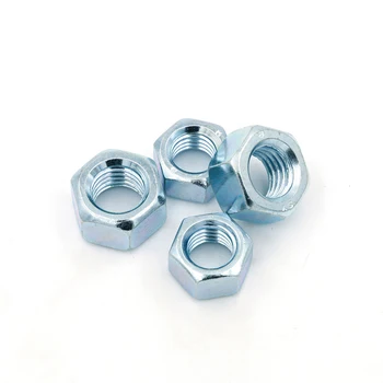 

Carbon steel Left hand thread hex nut white zinc plated M3--M16 including Fine thread nut