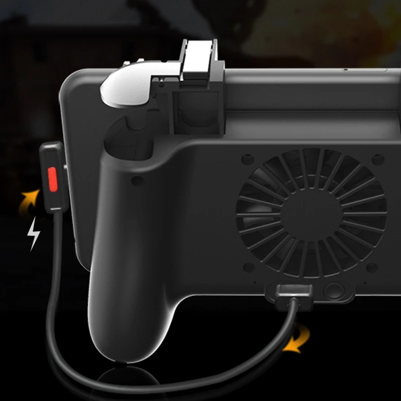  PUBG Mobile Game Controller Gamepad Trigger Aim Button L1R1 Shooter Joystick For IPhone Android Pho