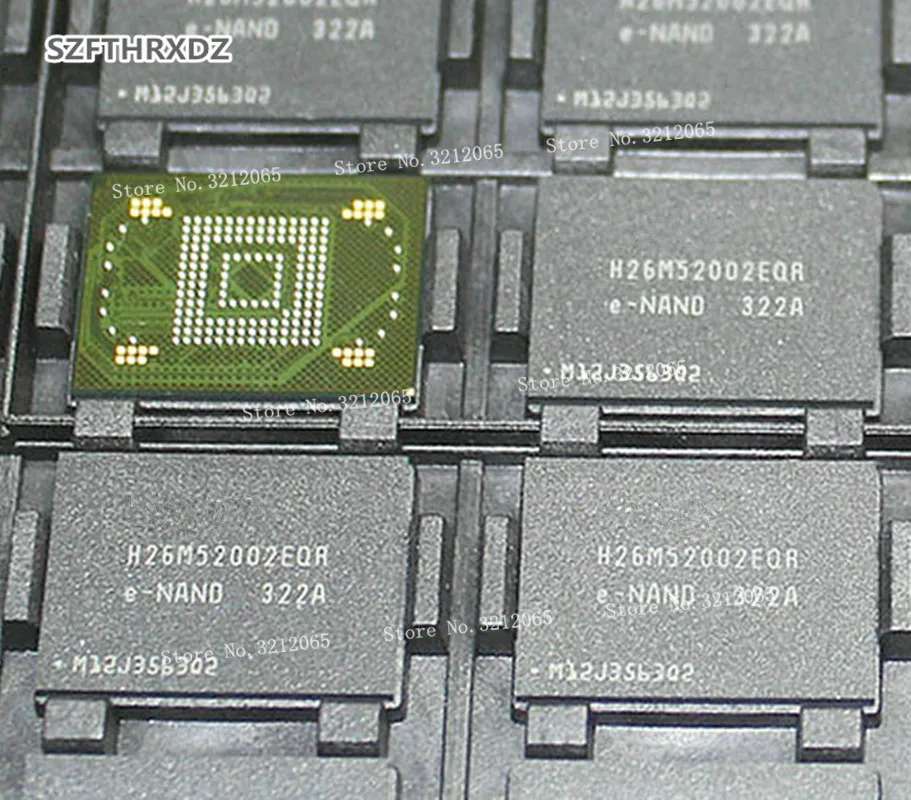 Новый оригинальный H26M52002EQR BGA EMMC H26M52002 H26M52002EQRE NAND|Реле| |
