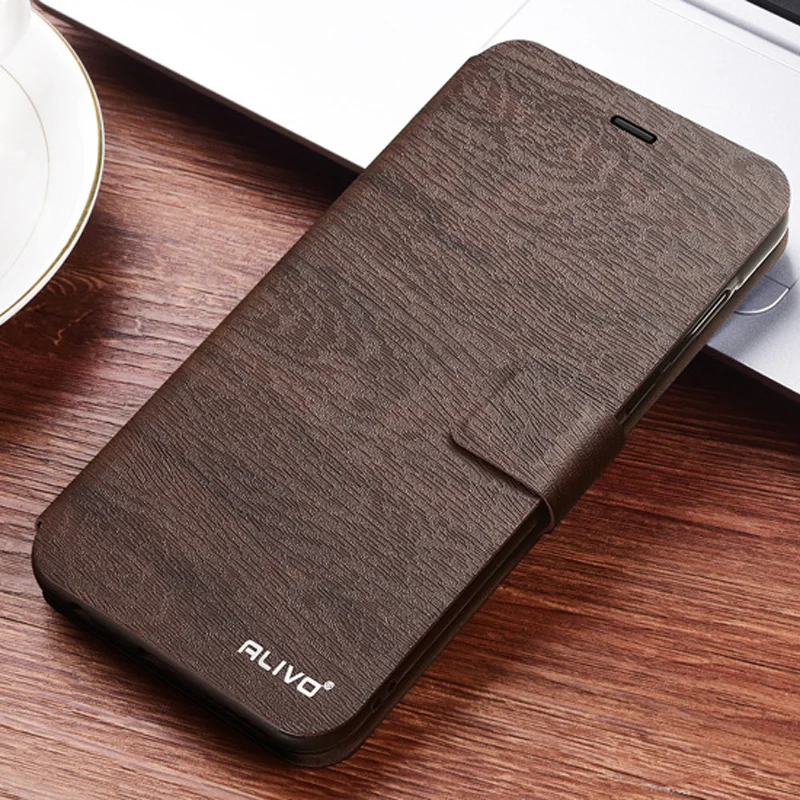 Кожаный чехол с откидной крышкой для Xiaomi Redmi Note 8 Pro T подставкой Бумажник телефона