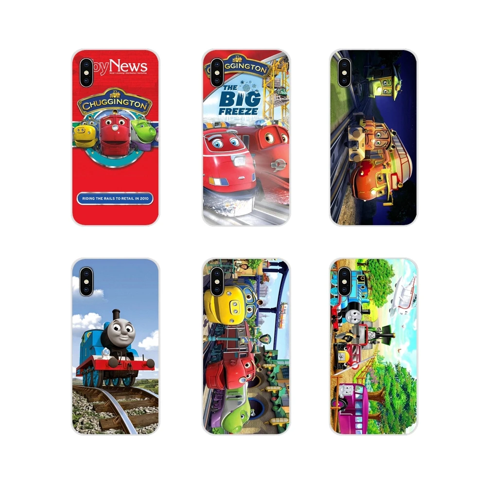 Chuggington детский поезд для Apple iPhone X XR XS MAX 4 4S 5 5S 5C SE 6 S 7 8 Plus ipod touch силиконовые чехлы