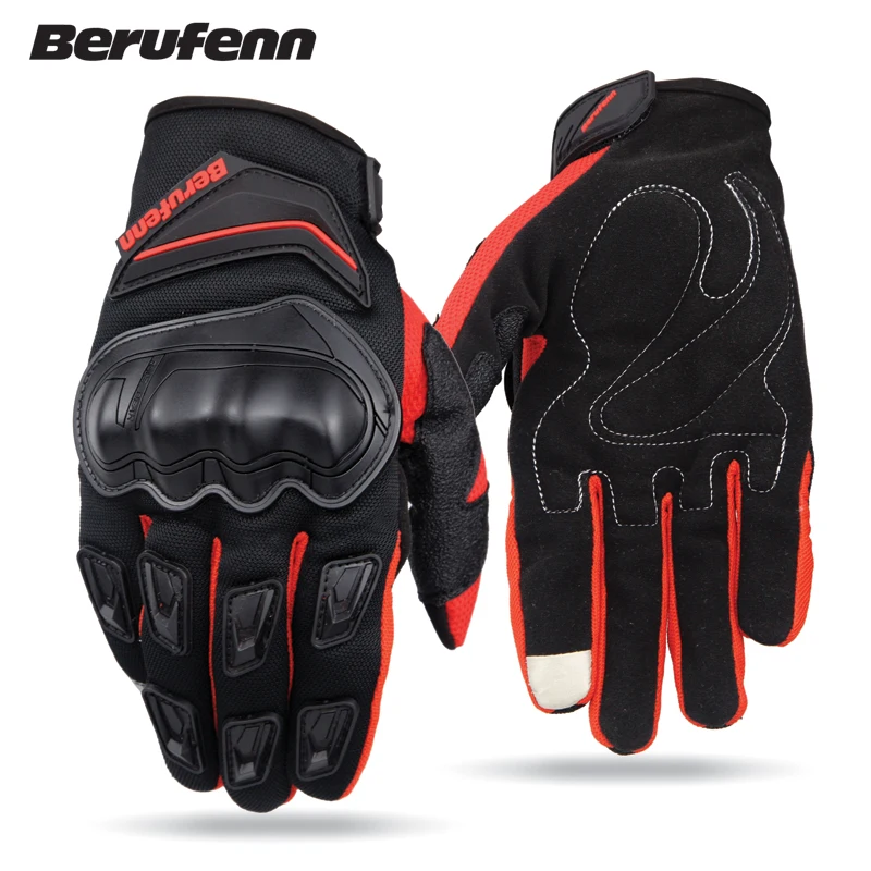

Berufenn Road Motorcycle gloves Ventilated gloves touch screen Motorbike Motorcycle Racing Riding Gloves BF1903
