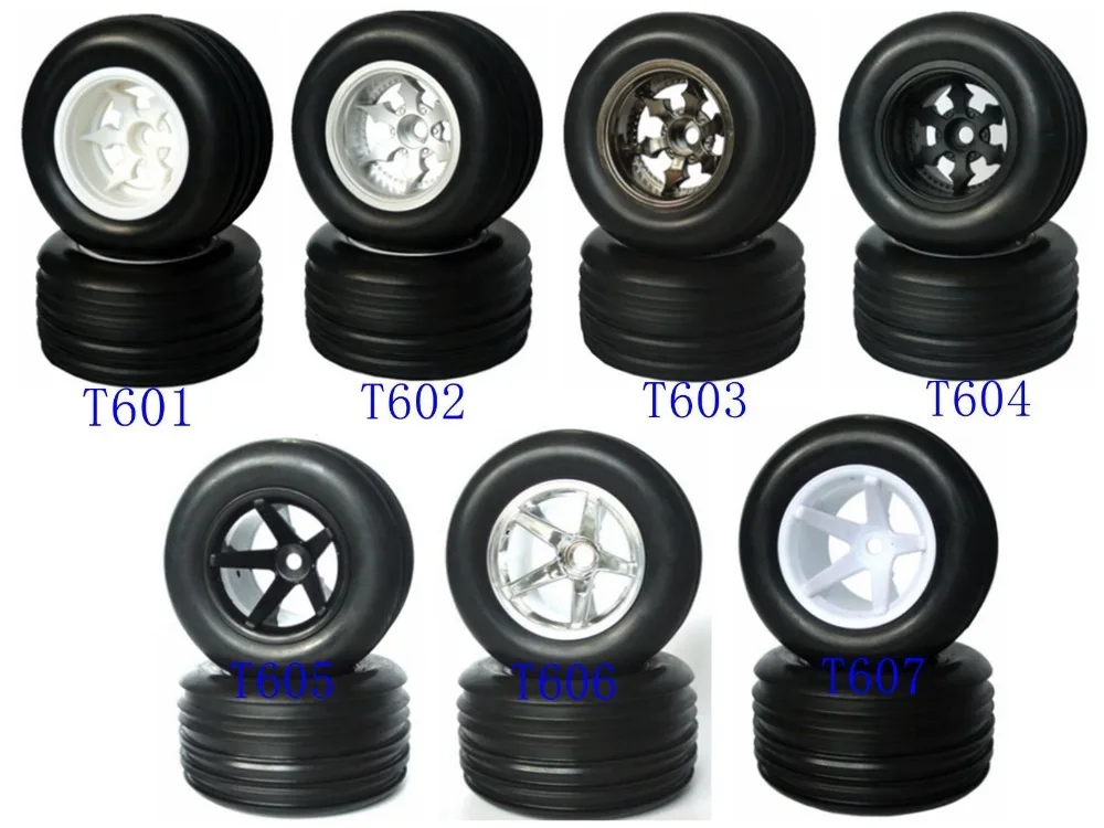 

HPI racing 1/10 scale Tire+ Rim set1:10 Truck Truggy Wheel rc Car savage Flux X2