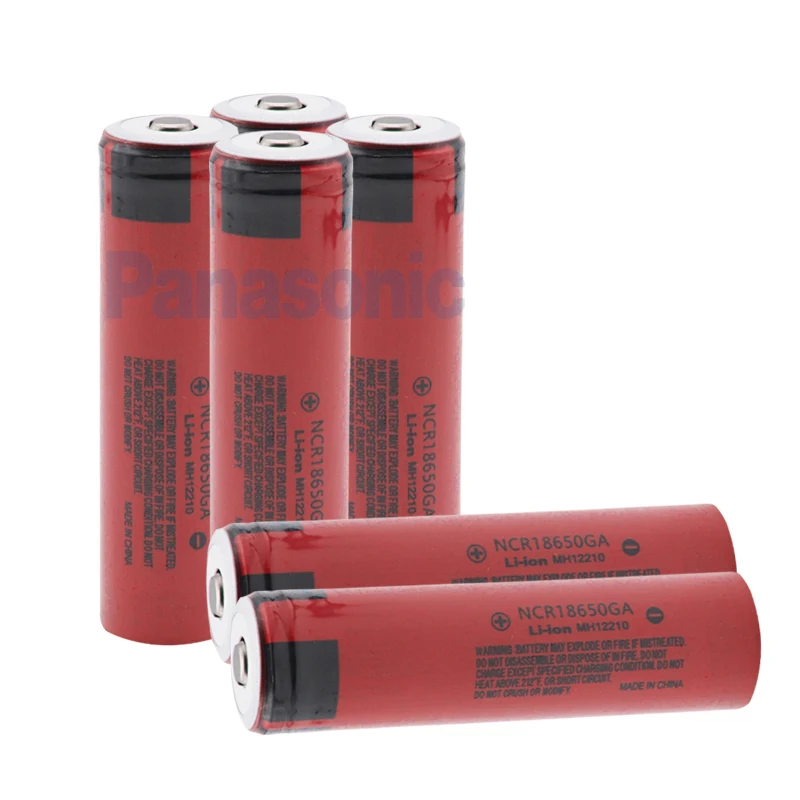 Оригинальная 18650 перезаряжаемая батарея 3,7 V 3500mAh ncr1865GA 30A Разрядка Для игрушечного фонарика остроконечная литиевая батарея