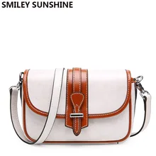 SMILEY SUNSHINE, натуральная кожа, сумки через плечо для женщин,, известный бренд, женская маленькая сумочка, сумка-мессенджер, белая сумка на плечо