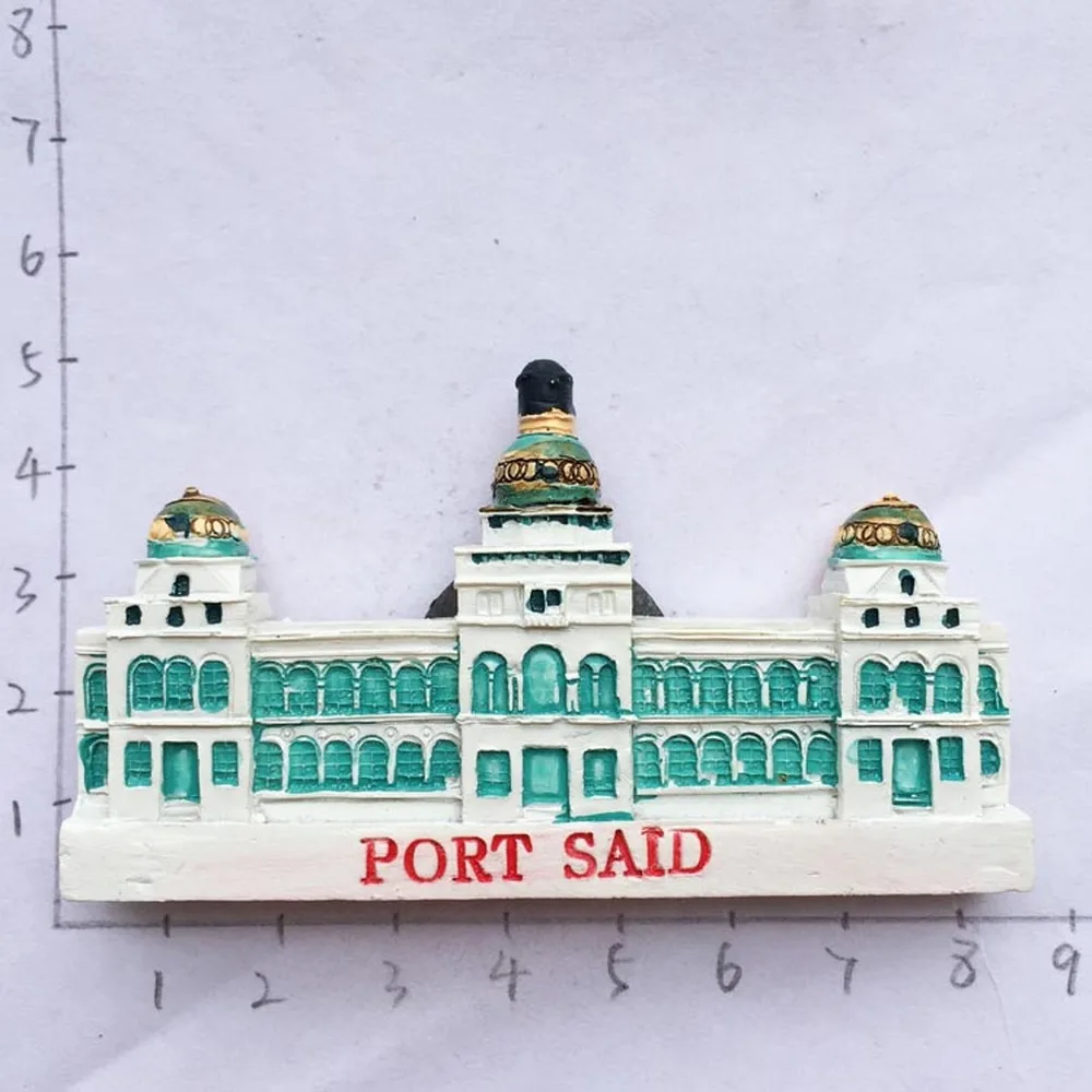 Egypt Port Said National Museum World Travel Tourist Souvenirs Fridge Magnet Refrigerator Magnetic Sticker Home Decorations Gift | Дом и сад
