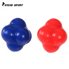 Фитнес шестиугольная реакционная мяч энергетический шар теннисный мяч бадминтон скорость ловкость тренировочный мяч оборудование для тренировки