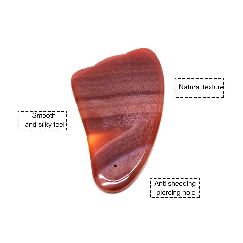 Povihome Agate GuaSha Scraping Board Set Massage Tools SPA Salon Acupuncture Therapy Trigger Point Treatment C1432 Povihome Agate GuaSha Scraping Board Set Massage Tools SPA Salon Acupuncture Therapy Trigger Point Treatment C1432
