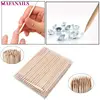 1 Pack 100pcs Orange Wood 2-Way Use Nail Art Cuticle Pusher Remover Pedicure Manicure Sticks Tool TRP09 (11.5cm long) ► Photo 1/6