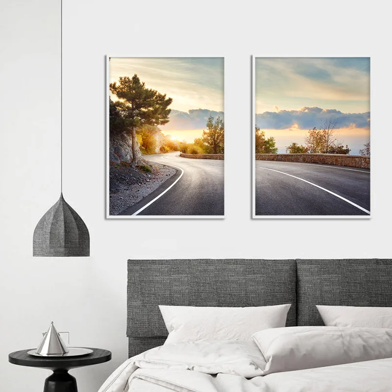 Sunset-Road-Landscape-Canvas-Art-Poster-Decorative-Print-Wall-Painting-Nordic-Style-Picture-Living-Room-Scandinavian (2)