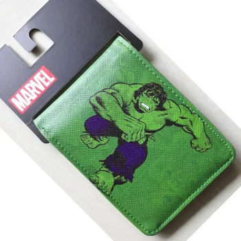 

Marvel Comics Hulk Wallet Giant Green Man PU Leather Dollar Price Purse Carteira Masculina Cartoon Anime Bags for Men 4.5 inch