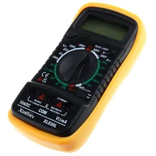Portable Digital Multimeter Backlight AC DC Ammeter Voltmeter Ohm Tester Meter XL830L Handheld LCD Multimetro