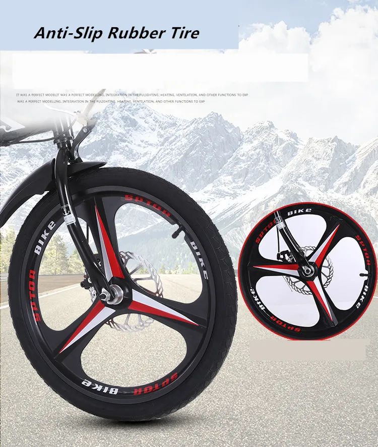 Discount New Soft Tail Bike 20 inch Wheel 6 speed carbon steel Disc brake folding bike lady children bicicletas MBX bicycle 6