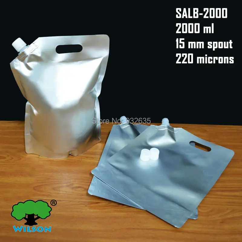 Buy (2000ML) Water Container Aluminum Foil Mylar Stand