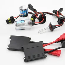 35 Вт H1 автомобильный головной светильник H7 H4 H11 тонкий балласт комплект ксенон 9005 9012 автомобильный светильник источник 3000 K-12000 K Замена галогенной лампы