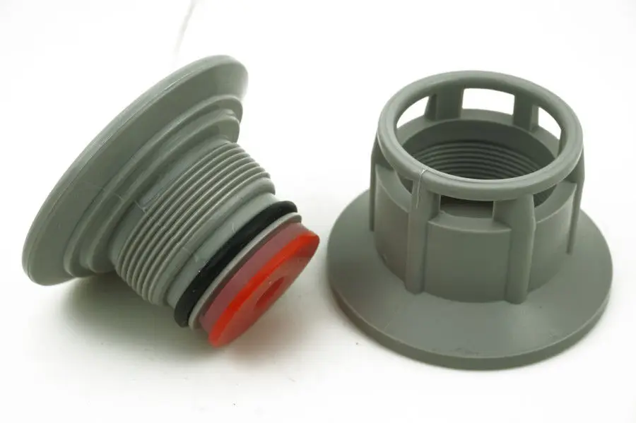 

Dinghy Zodiac Inflatable Boat Recessed Air Valve Body w/ Cap & Collar