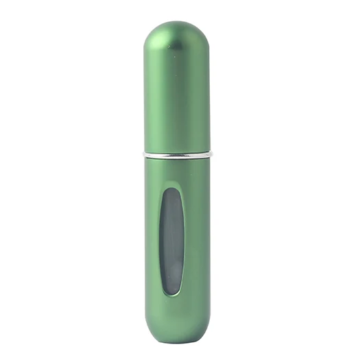 5 мл модный алюминиевый Звездный портативный дорожный спрей для духов Пустой флакон стеклянный парфюмерный косметический опрыскиватель - Цвет: Армейский зеленый
