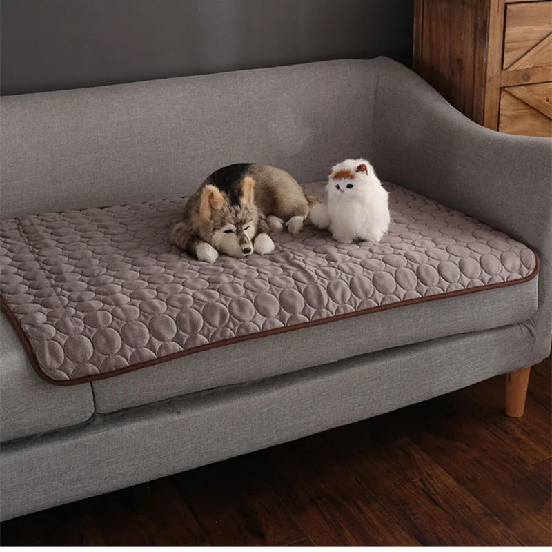 

Summer Pets Sofa Cover Breathable Polyester Mat For Dogs/Cats Fashion Sofa Slipcovers For 1/2/3/4 Seat Sofa Soft And Light